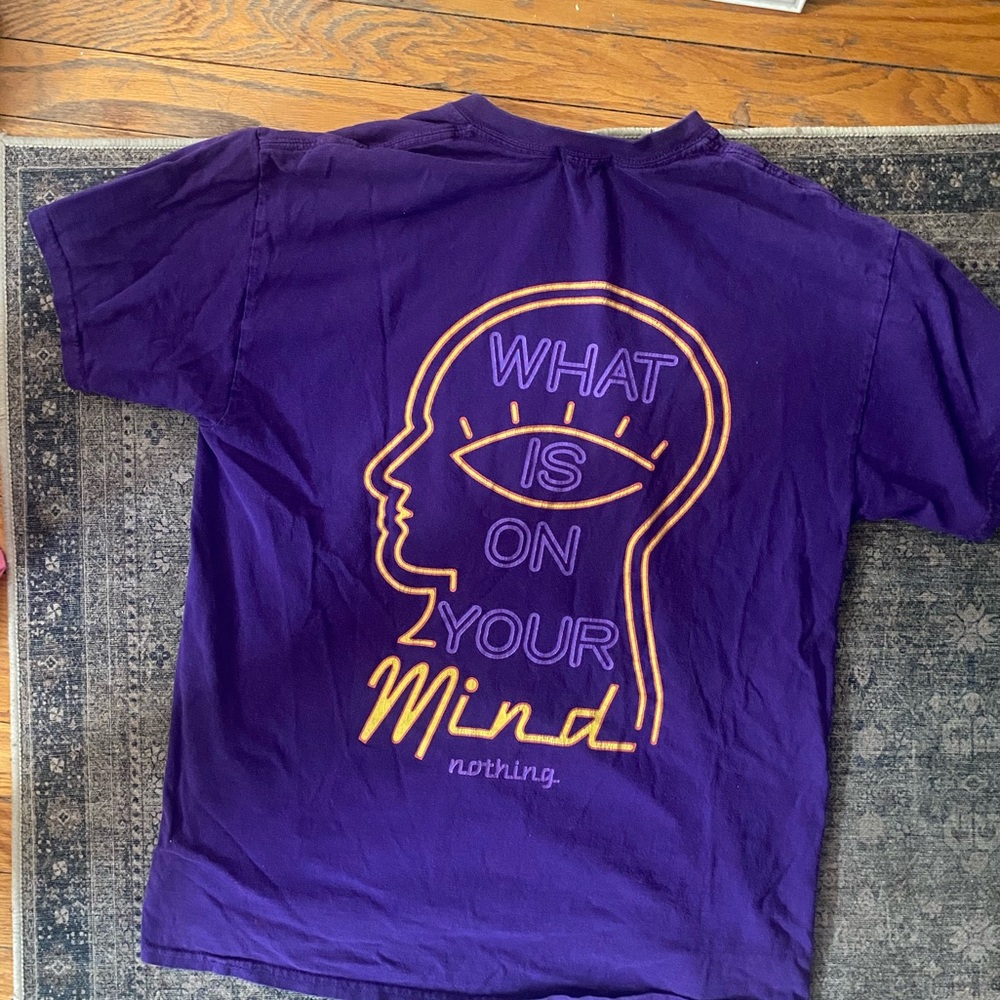 Purple Graphic Tee
